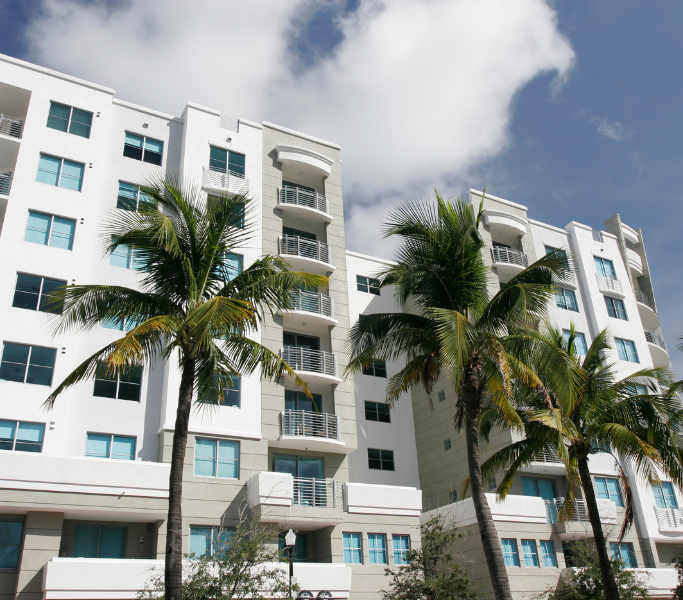 Multifamily roofing project